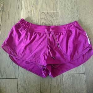 Lululemon Hotty Hot Pink Shorts Size 10
